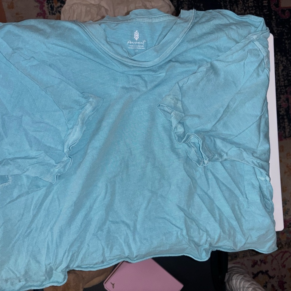 Sky Blue Crew Neck T-Shirt